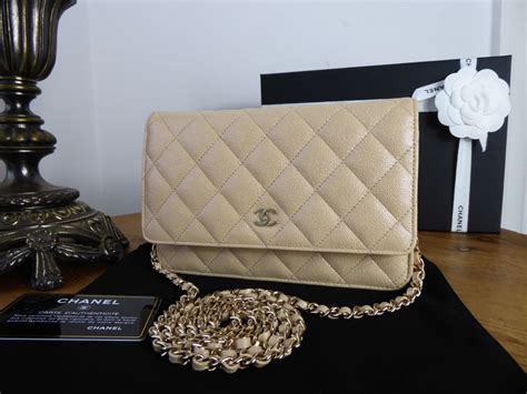 chanel beige caviar wallet on chain|Wallets On Chain .